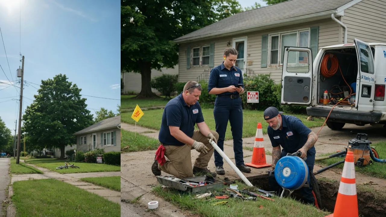 Sewer Line Repair in Burton, WV near me